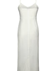 Laura Dress in White Linen