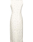 Charlie Dress Dots White