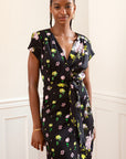 Charlotte Dress - Marker Floral Silk