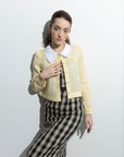 Dani X Collar Blouse
