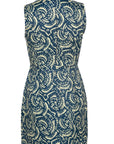 Georgie Dress Tribal Navy Linen
