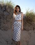 Clémence Top Dots White