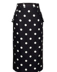 Mila Skirt Dots Black