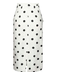 Mila Skirt Dots White