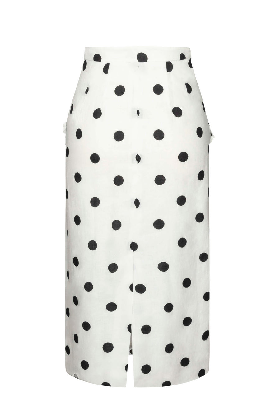 Mila Skirt Dots White