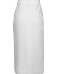 Nicolas Skirt in White Linen