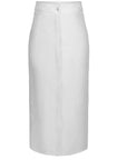 Nicolas Skirt in White Linen