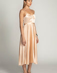 Georgiana Dress Solid Silk