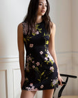 Georgie Dress Black Floral