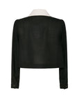 Dani X Collar Blouse Wool