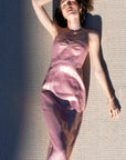 Laura Dress Lurex Linen