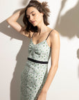 Laura Dress Terrazzo Linen