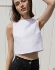 Nicolas Top in White Linen