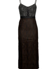 Laura Dress Colorblocked Linen
