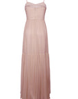 The Céline Dress Light Peach Chiffon