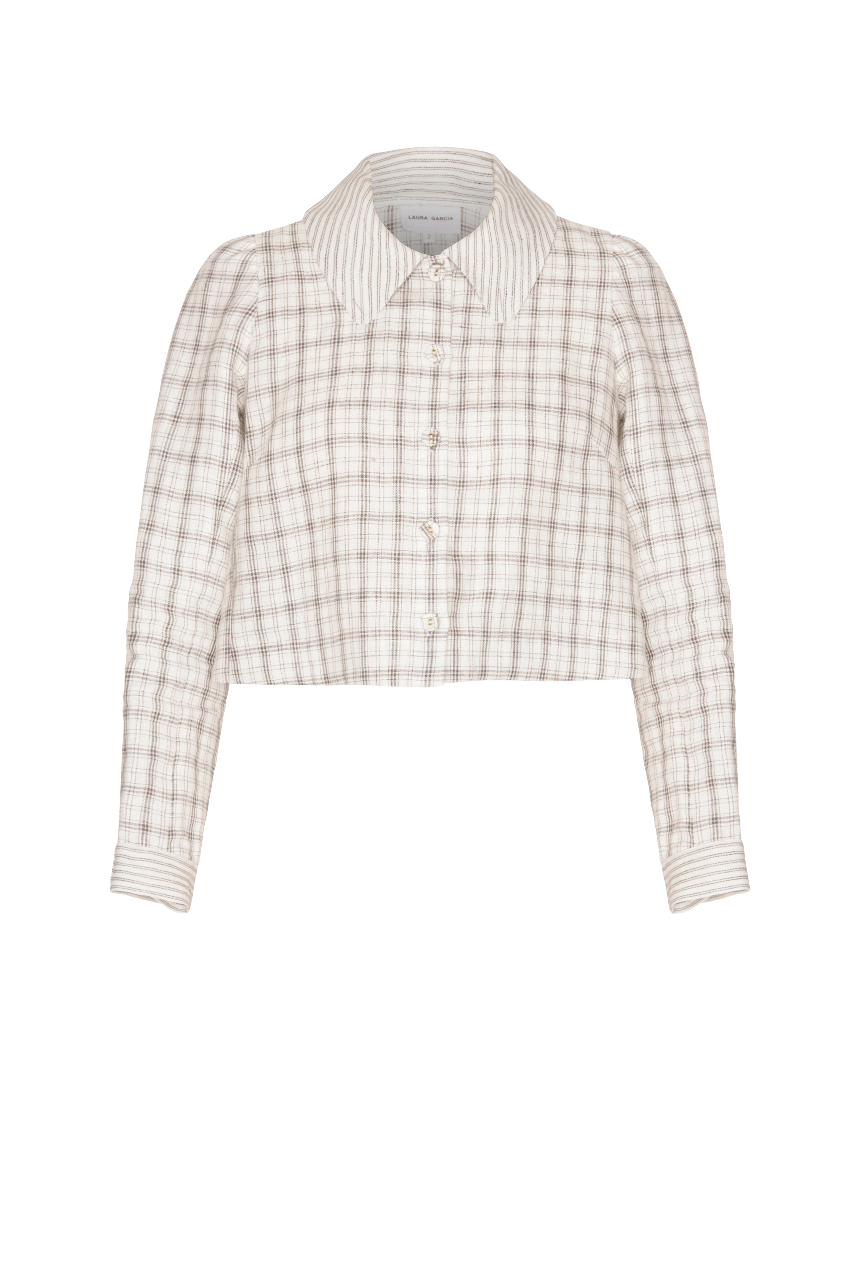 Dani X Collar Blouse