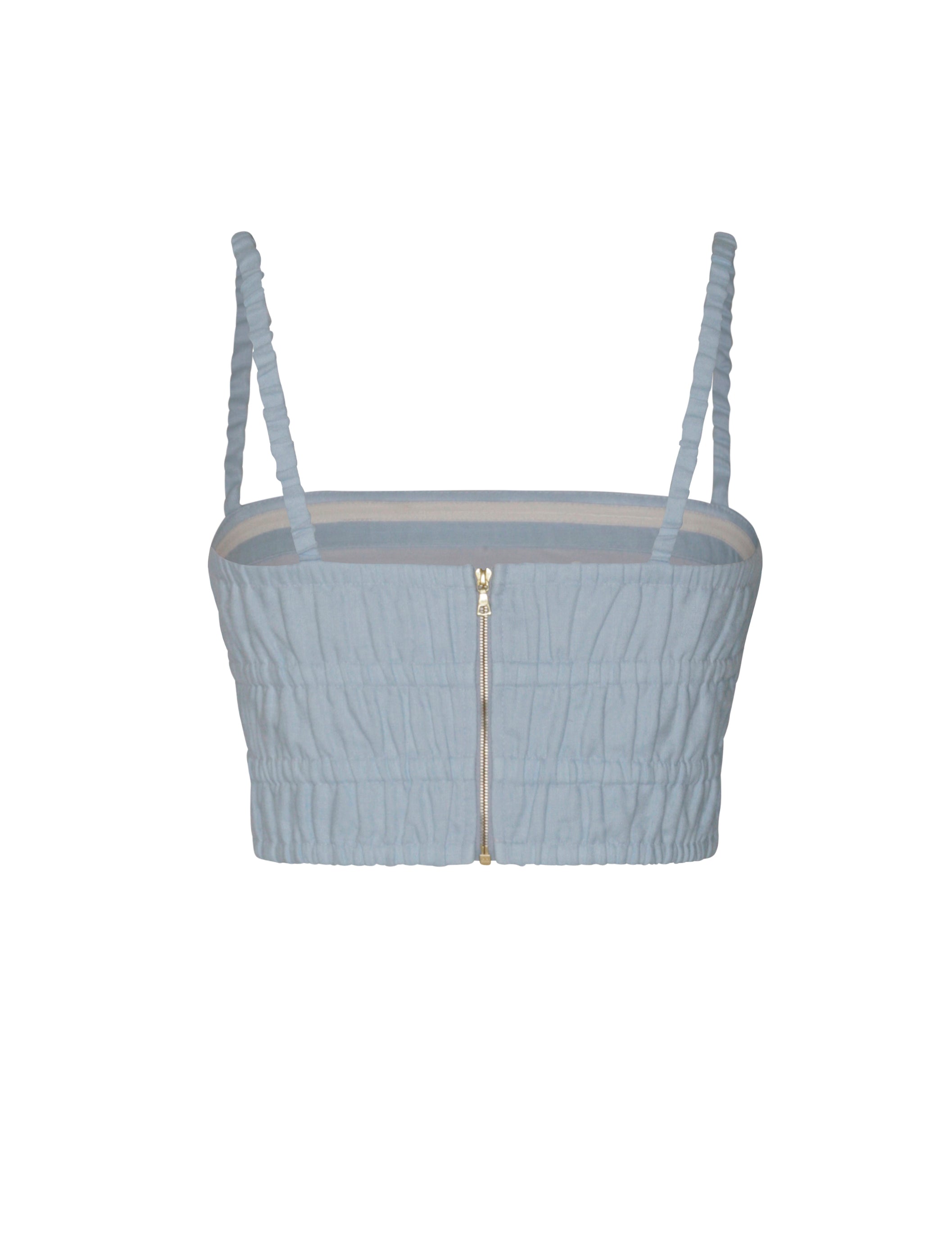 Dani x Bandeau Top Linen