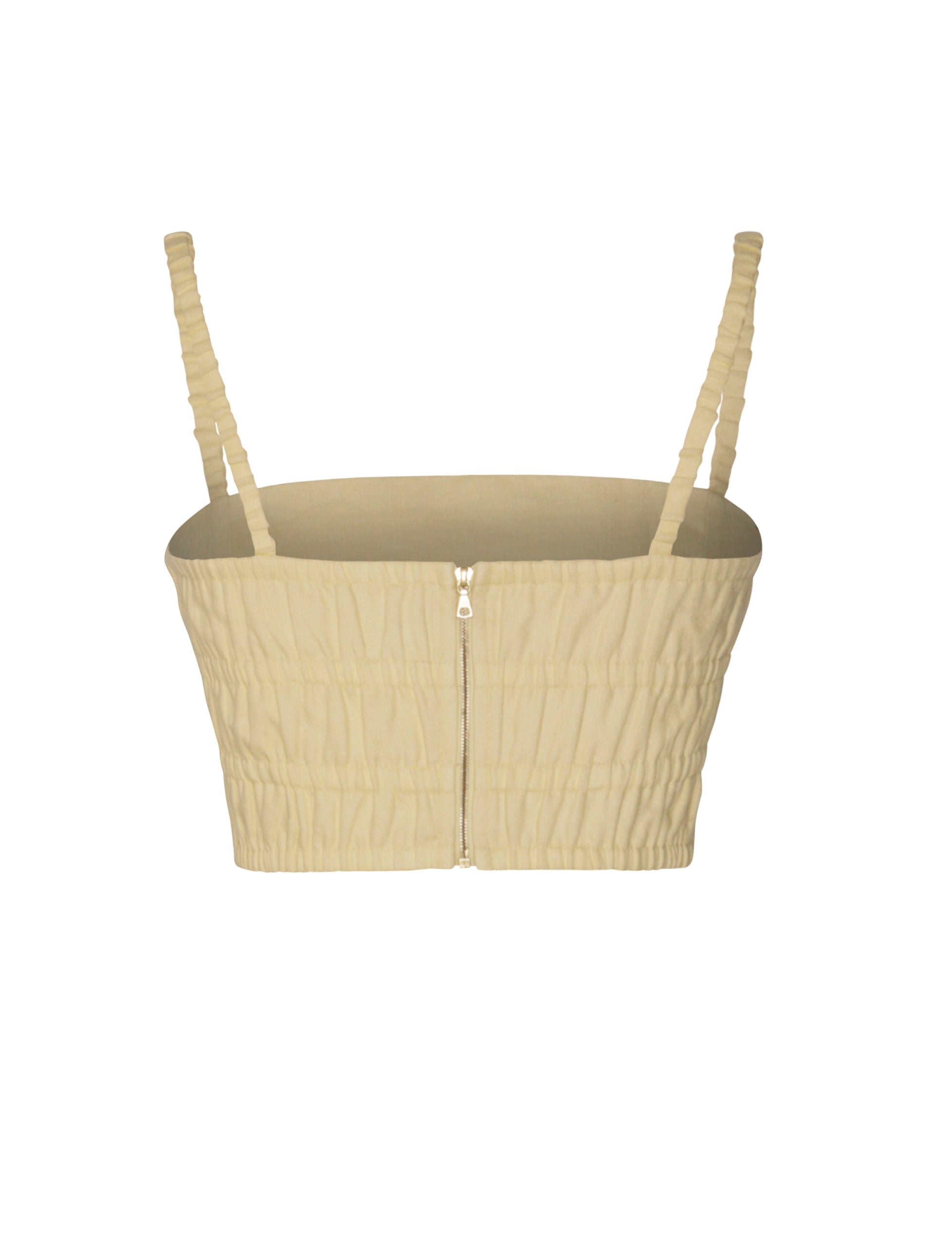 Dani x Bandeau Top Linen