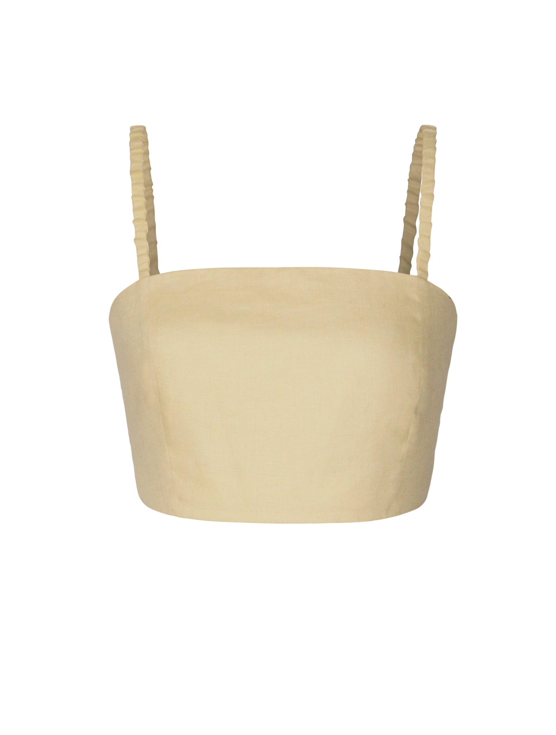 Dani x Bandeau Top Linen