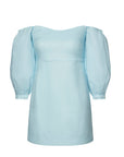 Clementine Dress Ice Blue Linen