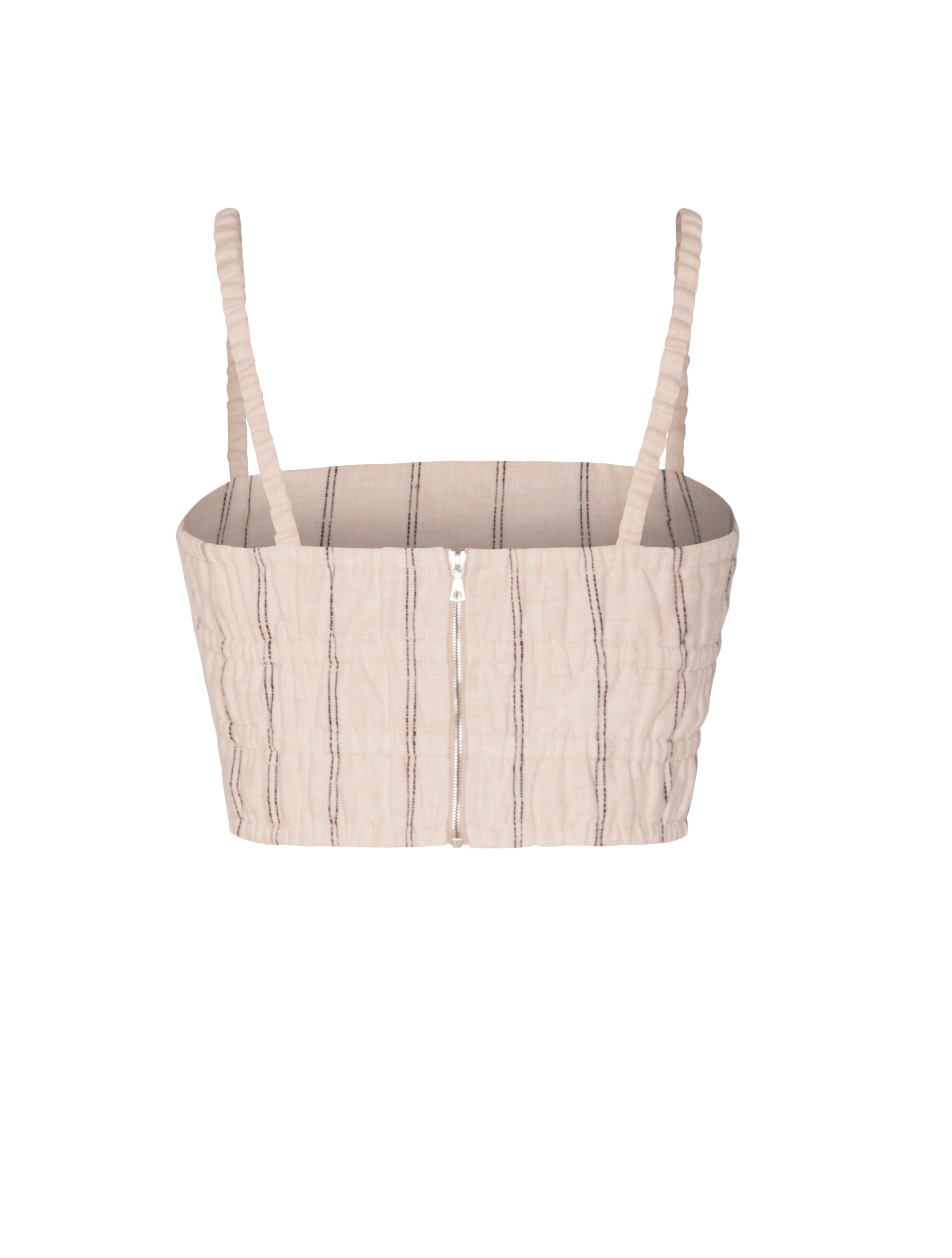 Dani x Bandeau Top Linen