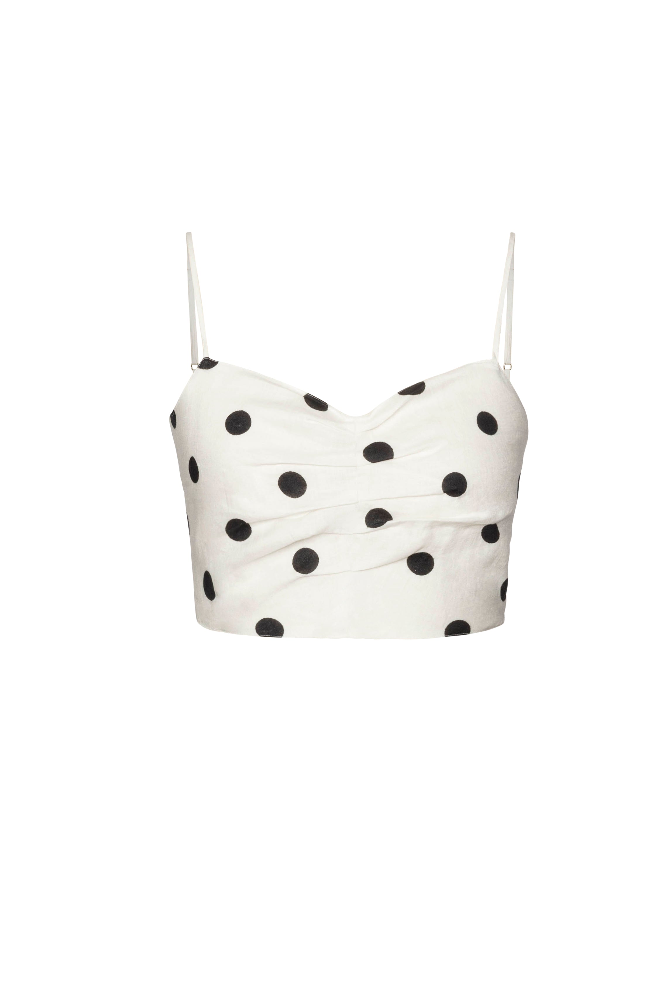Clémence Top  Dots White