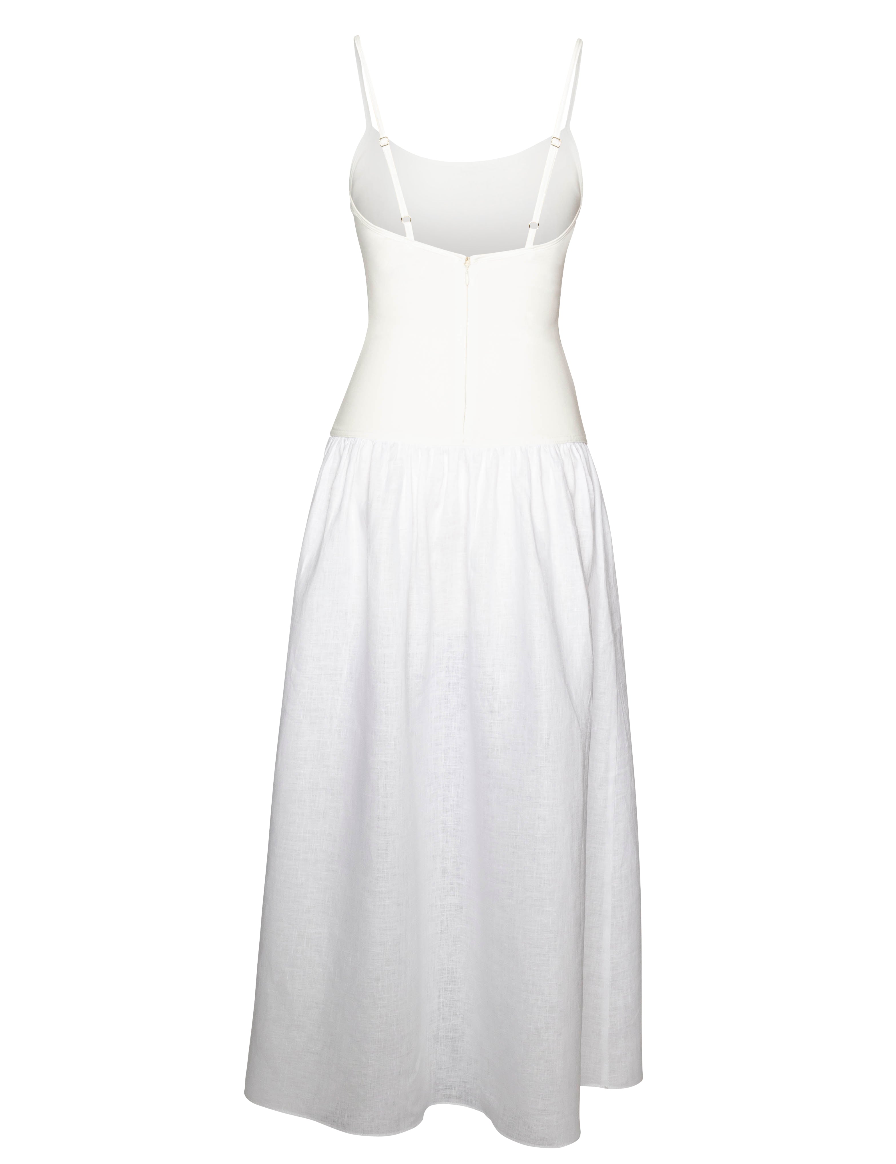 Lauren Dress White