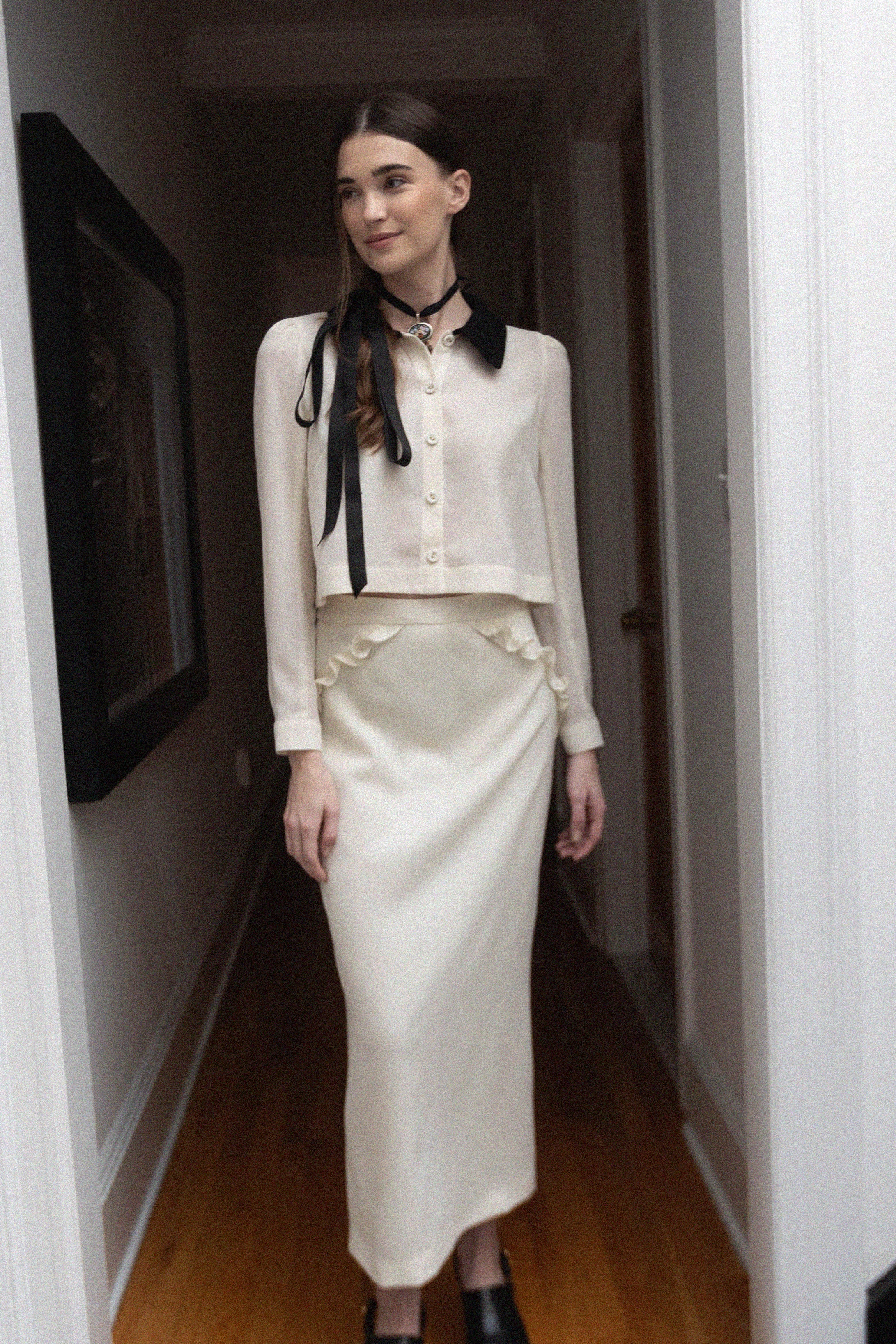 Dani x Midi Skirt Wool