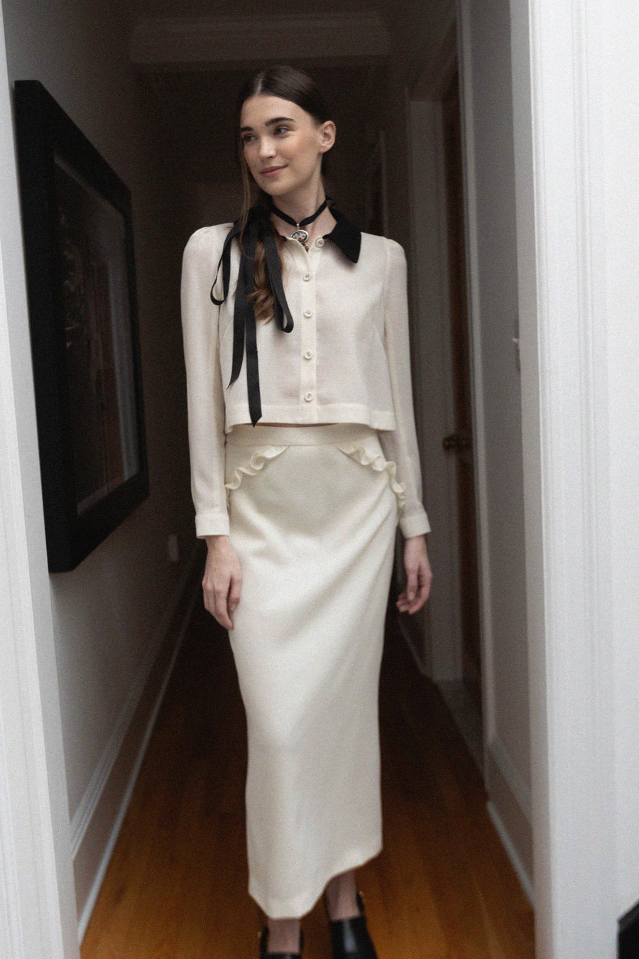 Dani x Midi Skirt Wool