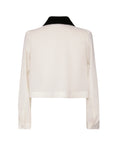 Dani X Collar Blouse Wool