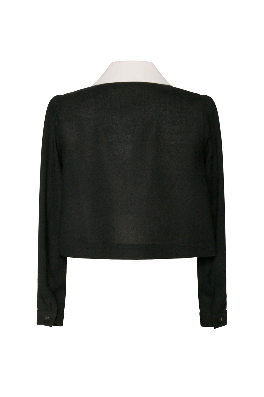 Dani X Collar Blouse Wool