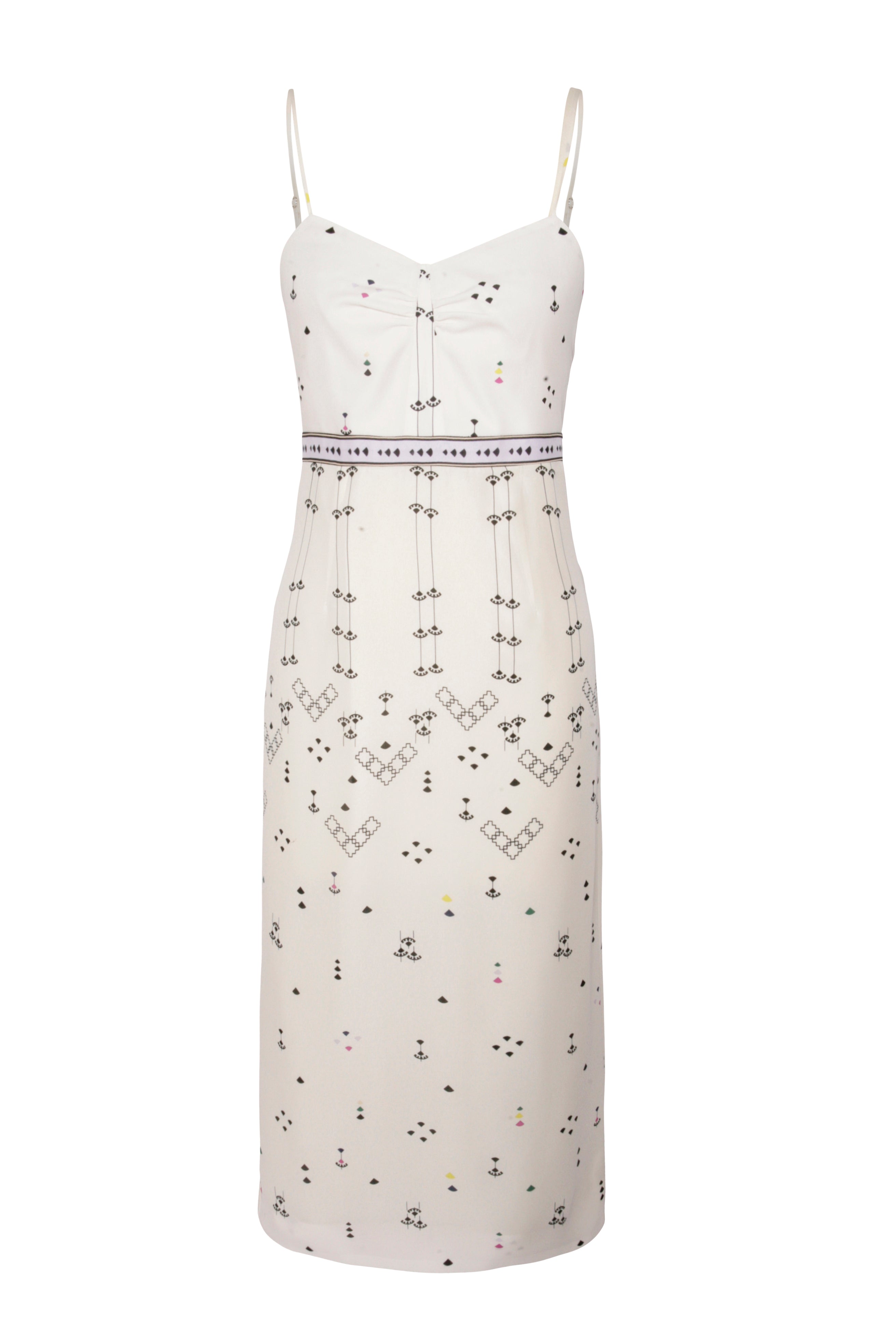 Dani x Laura Printed Dress Silk