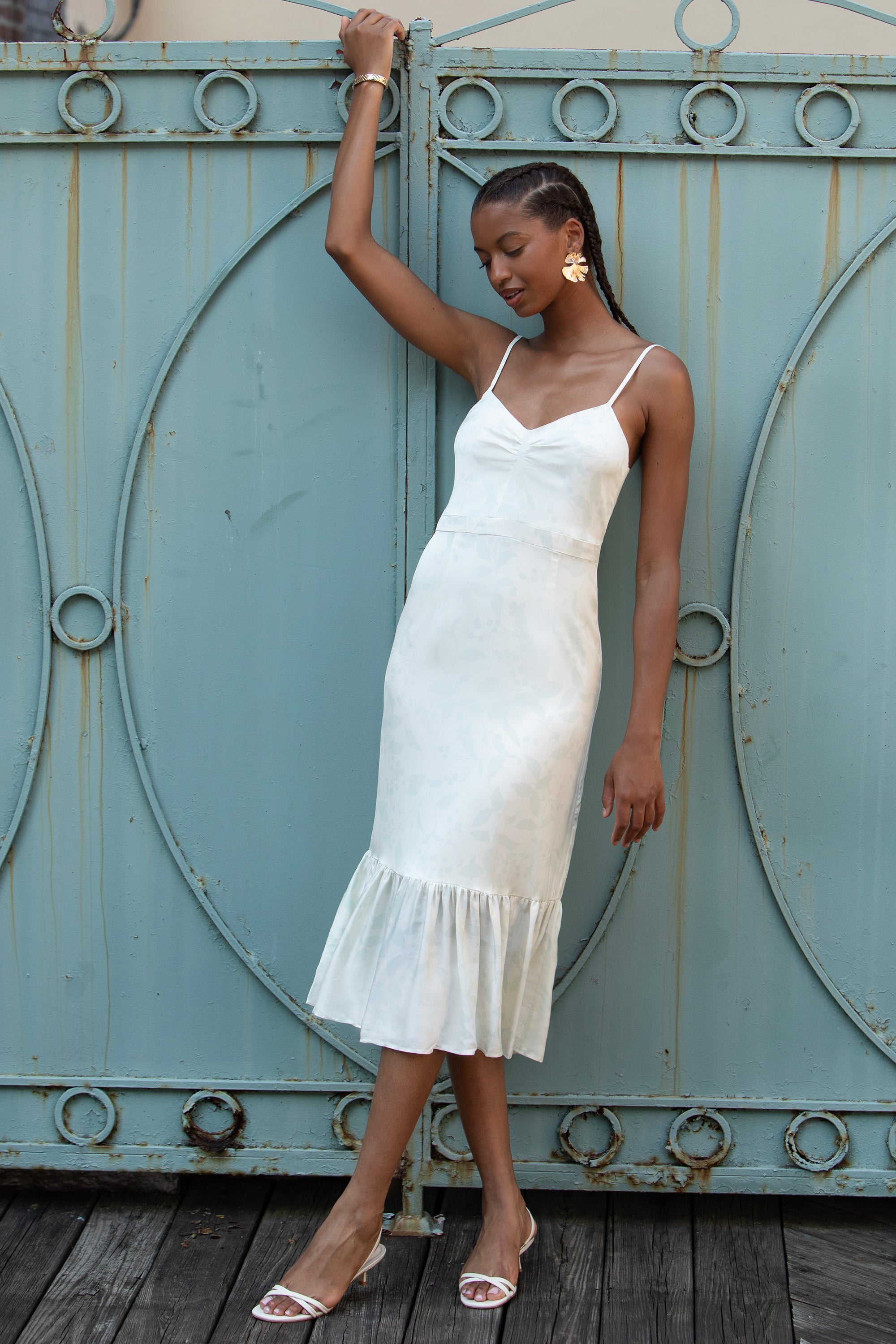 Laura Dress Silhouette Floral