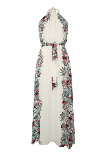 Lola Halter Maxi in  Mirror Paisley