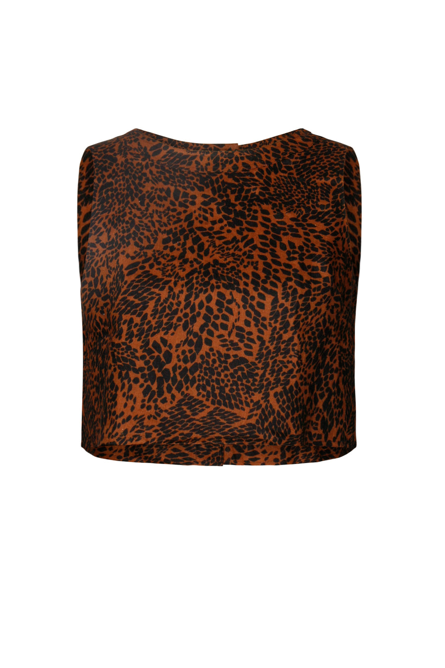 Nicolas Top Abstract Animal  Linen