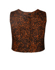 Nicolas Top Abstract Animal  Linen