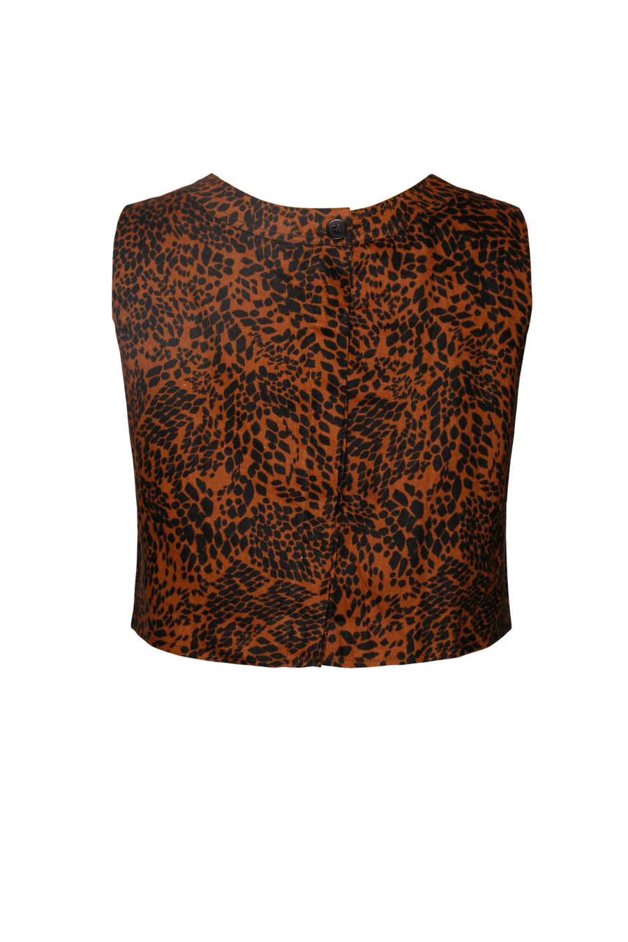 Nicolas Top Abstract Animal  Linen