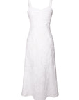 Sophie Dress in Embroidered Linen