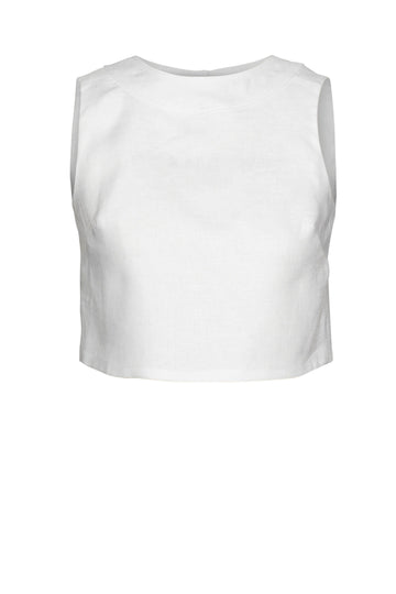 Nicolas Top in White Linen