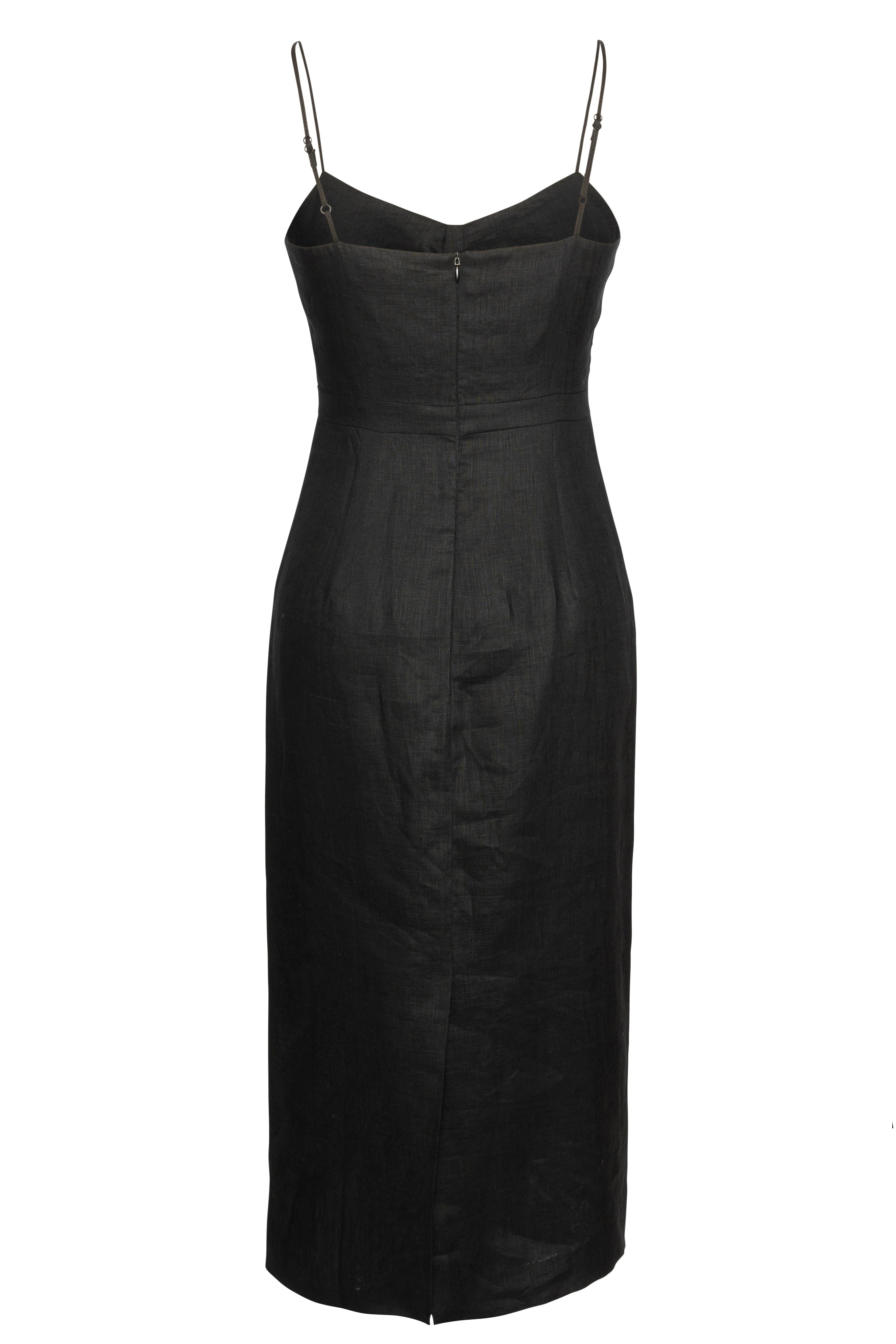 Laura Dress Solid Linen