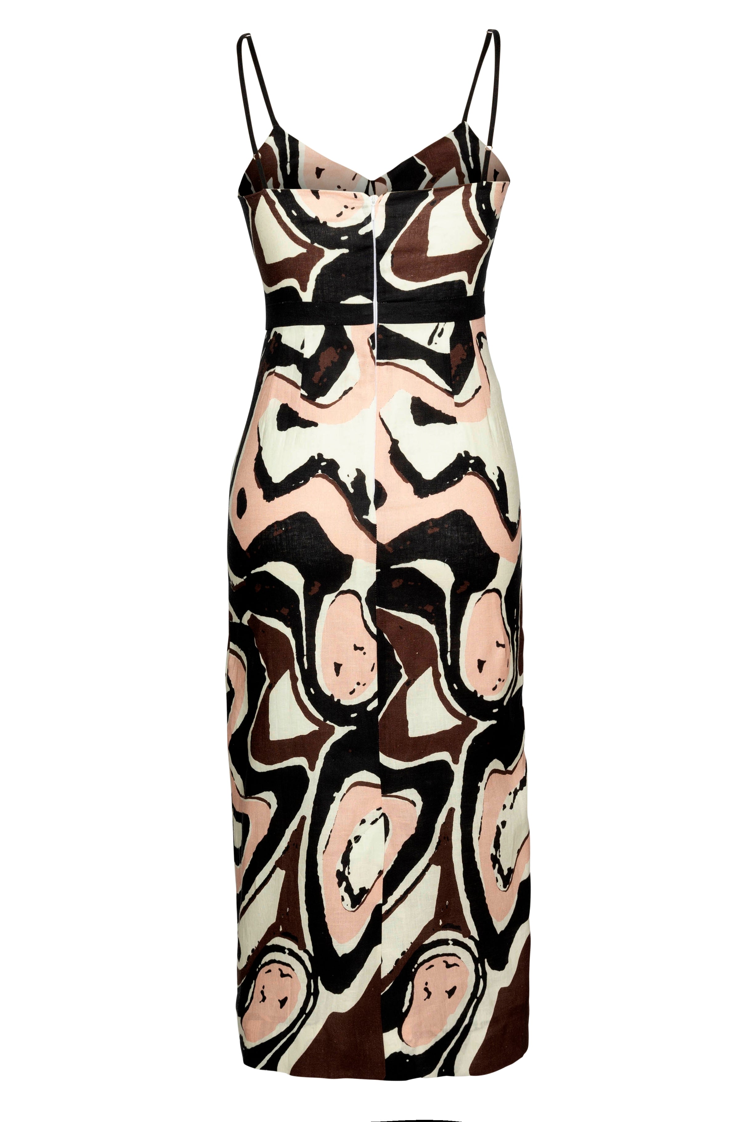 Laura Dress Burle Pink Linen