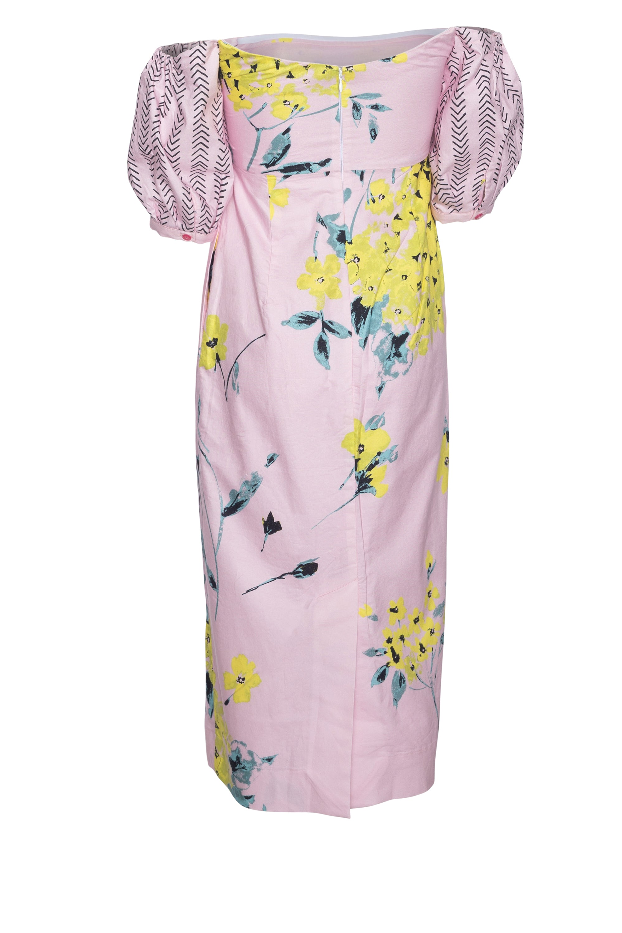 Eliza dress - Bouquets Floral Pink