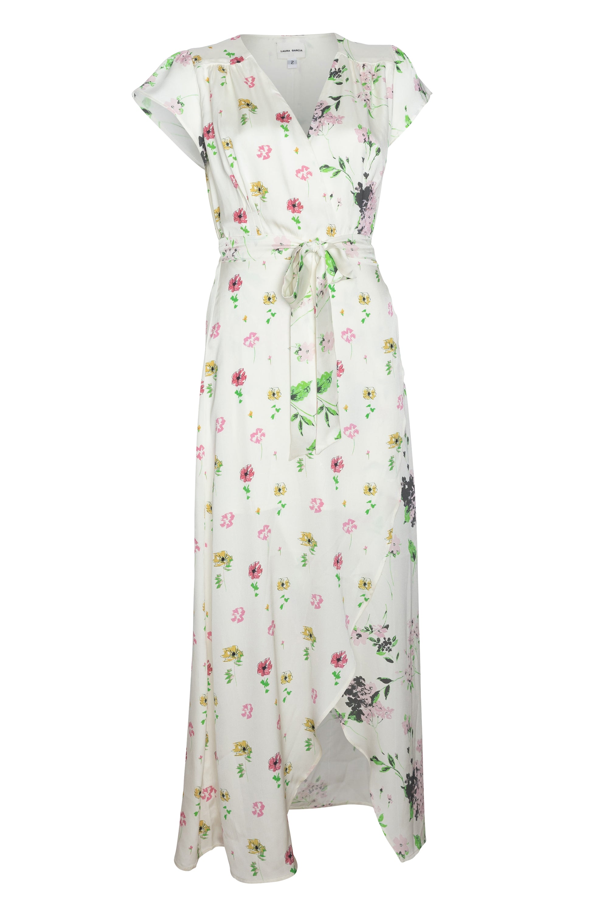 Charlotte Dress - Marker Floral Silk