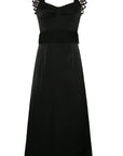 Sophie Dress in Black Silk