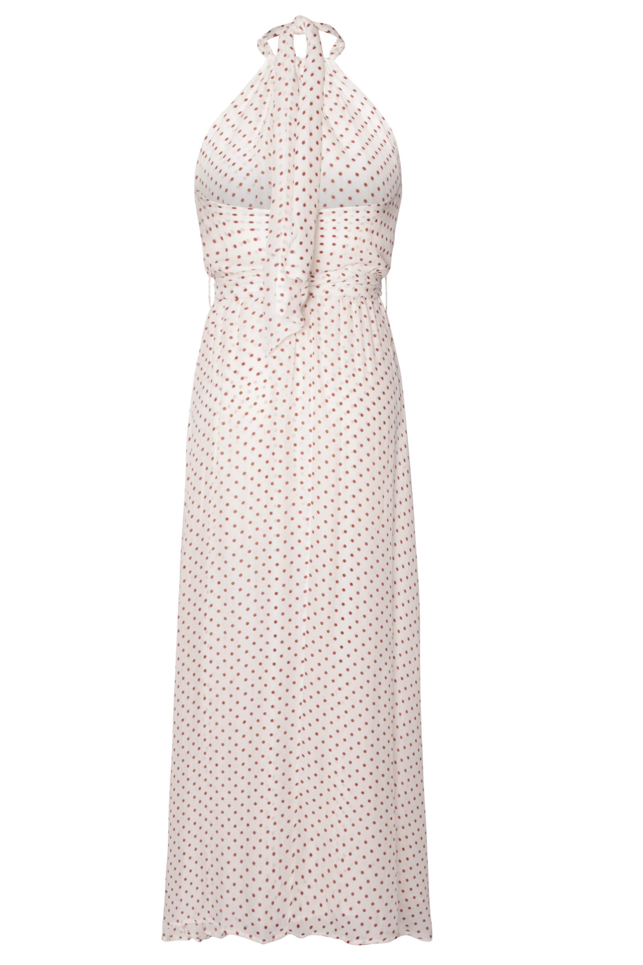 Lola Halter Maxi in Red Dot