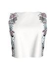 Nicolas Top Mirrored Paisley Linen