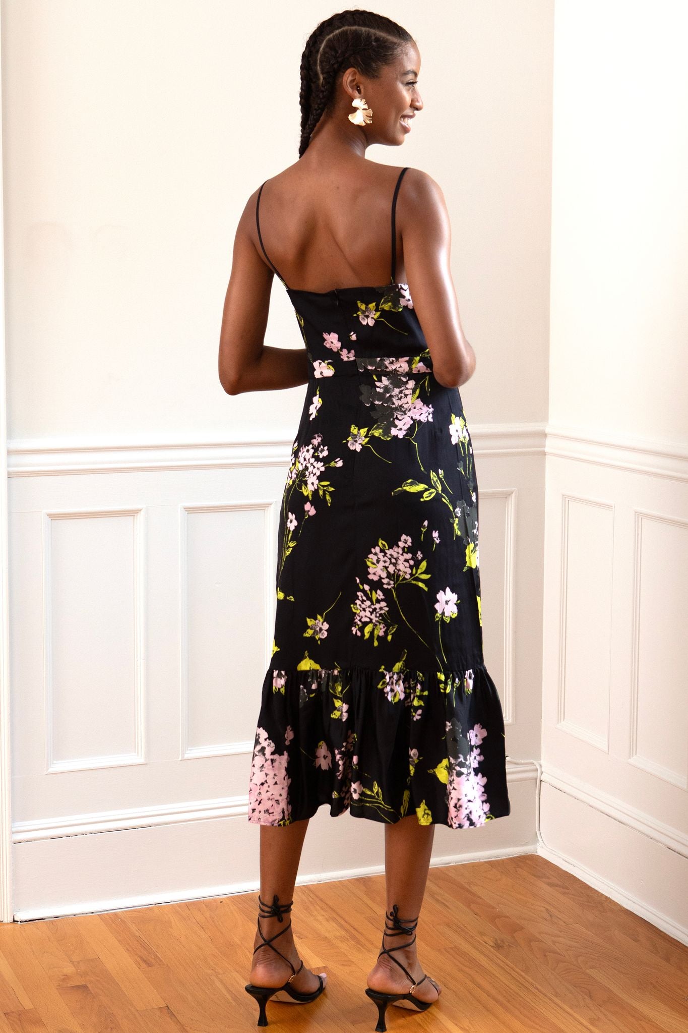 Laura Dress Black Floral
