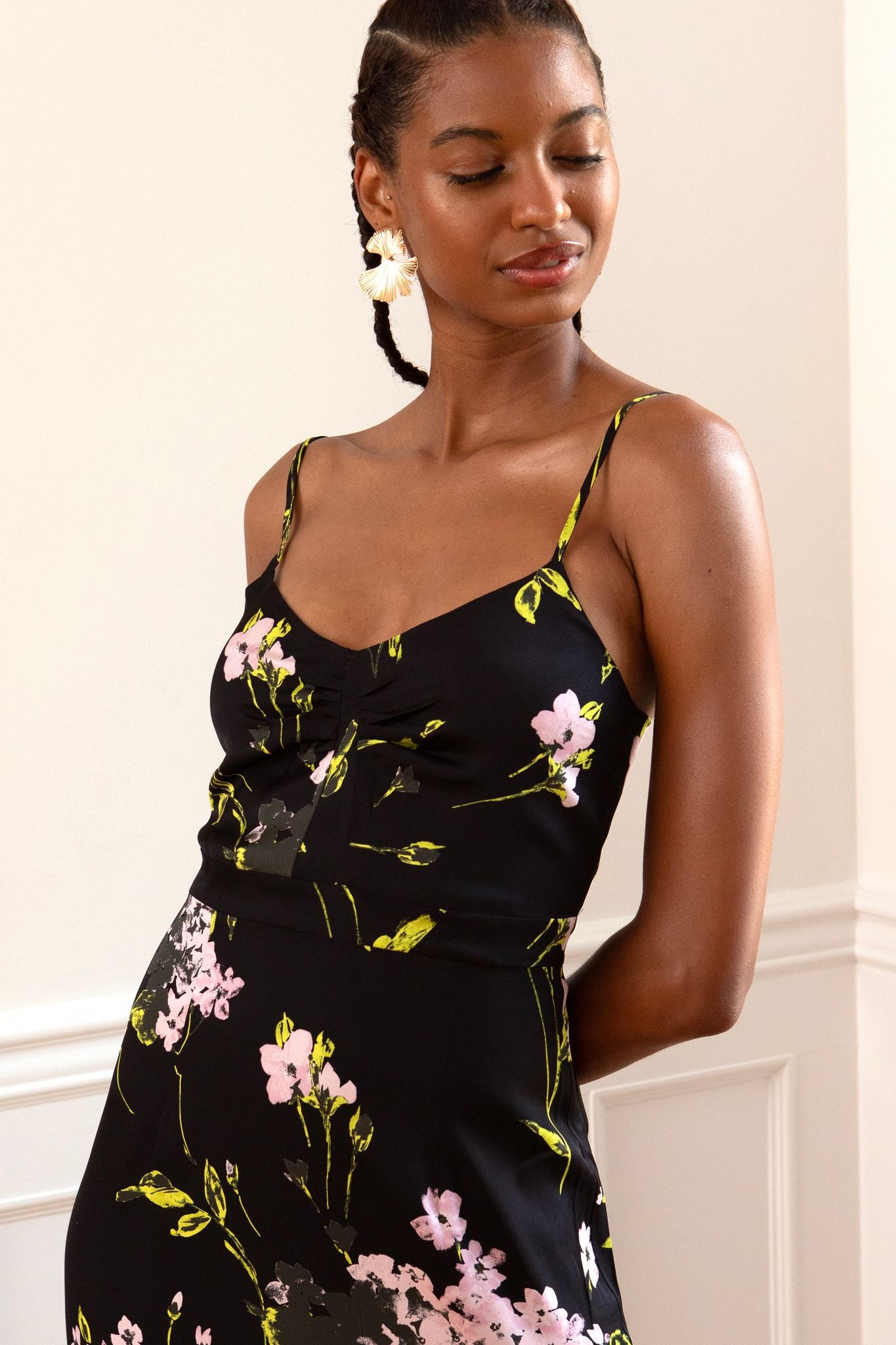 Laura Dress Black Floral