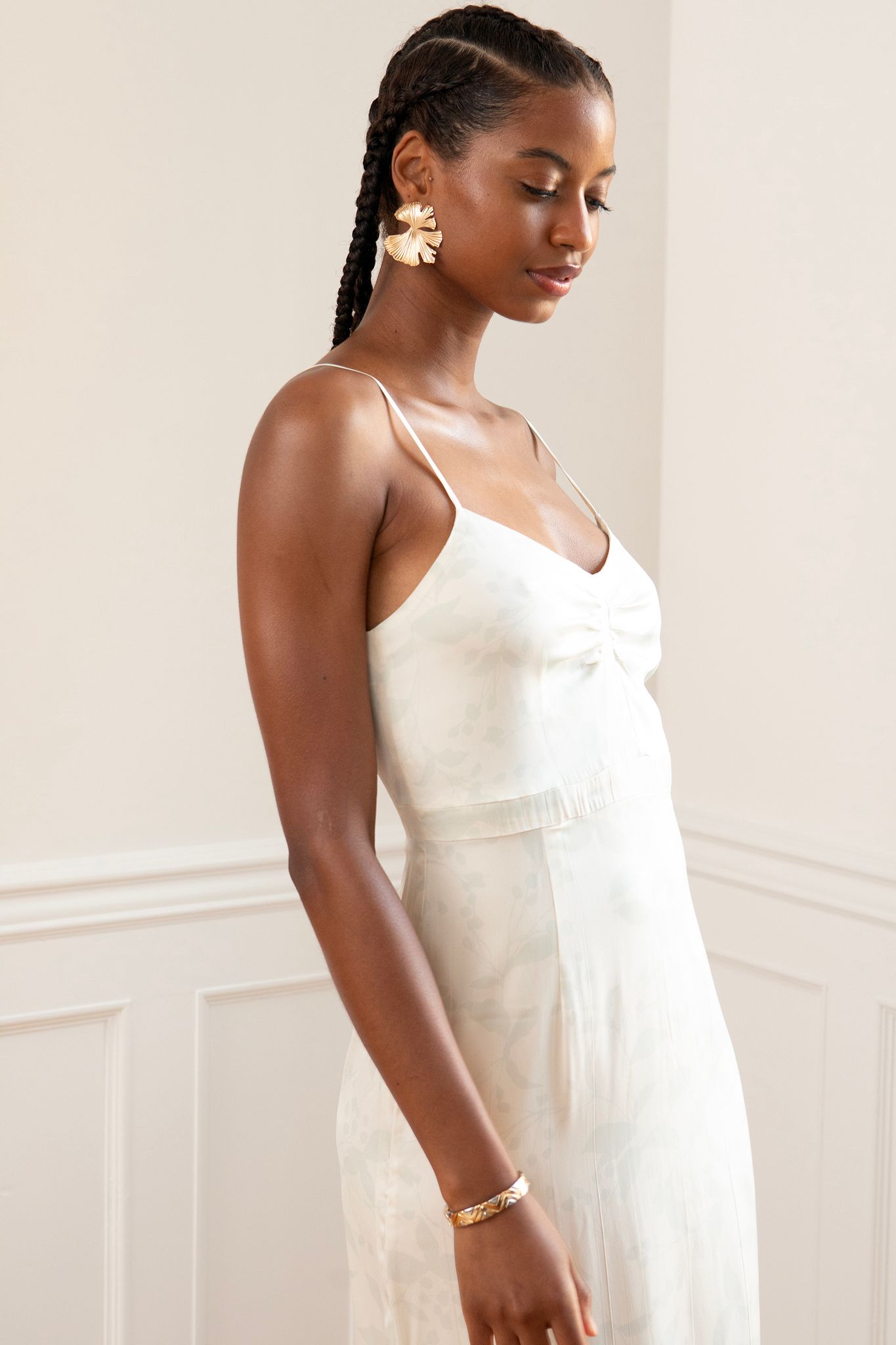 Laura Dress Silhouette Floral