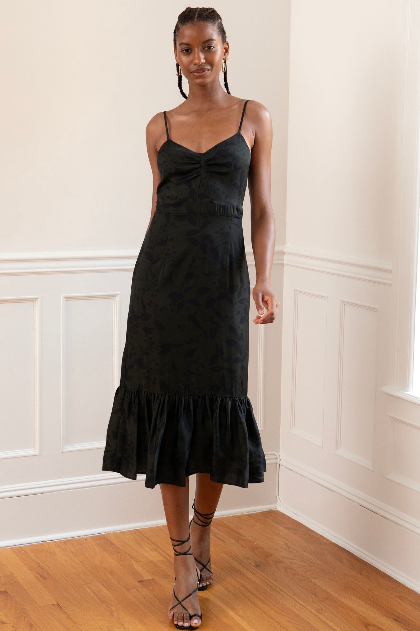 Laura Dress Silhouette Floral